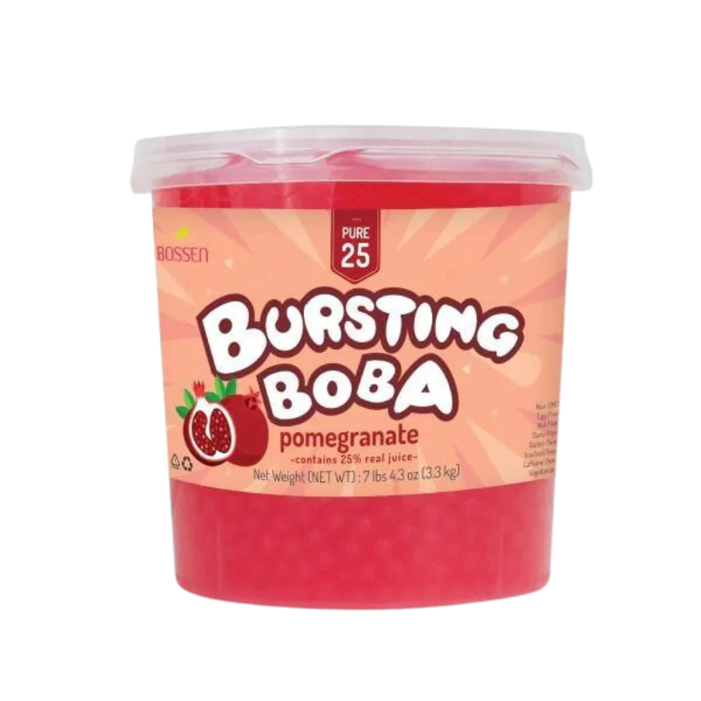 Perlas Explosivas Bursting Boba Sabor Granada 3.2 kg