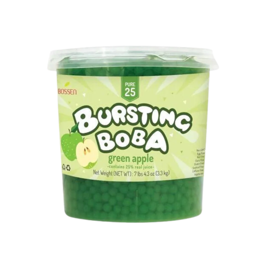 Perlas Explosivas Bursting Boba Manzana Verde 3.2 kg