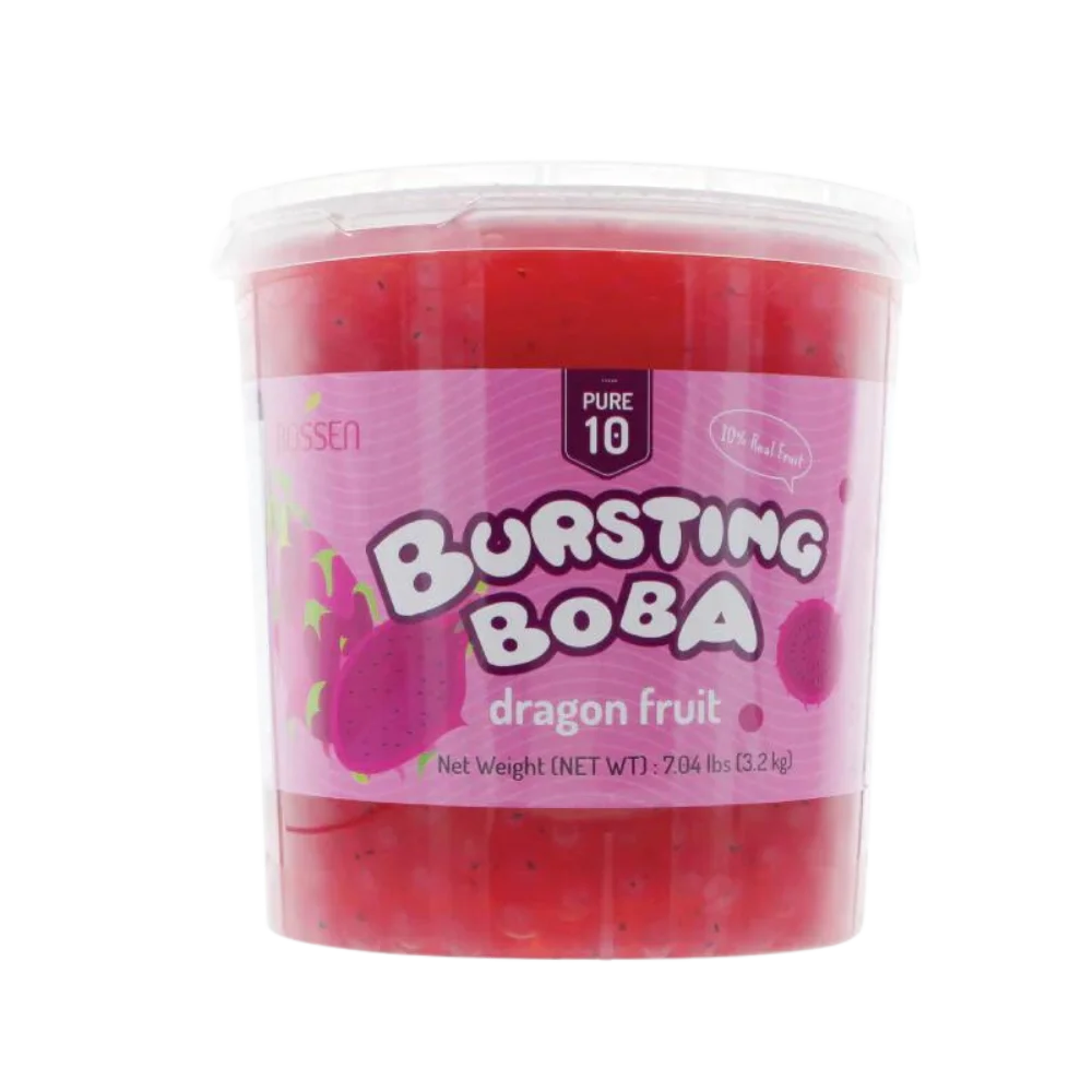 Perlas Explosivas Bursting Boba Pitahaya 3.2 kg (Dragon Fruit)