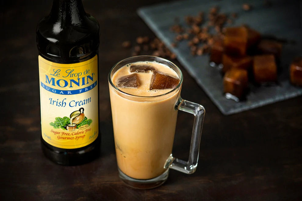 Jarabe Monin Crema Irlandesa SIN Azucar 750 ml (irish cream Sugar Free)