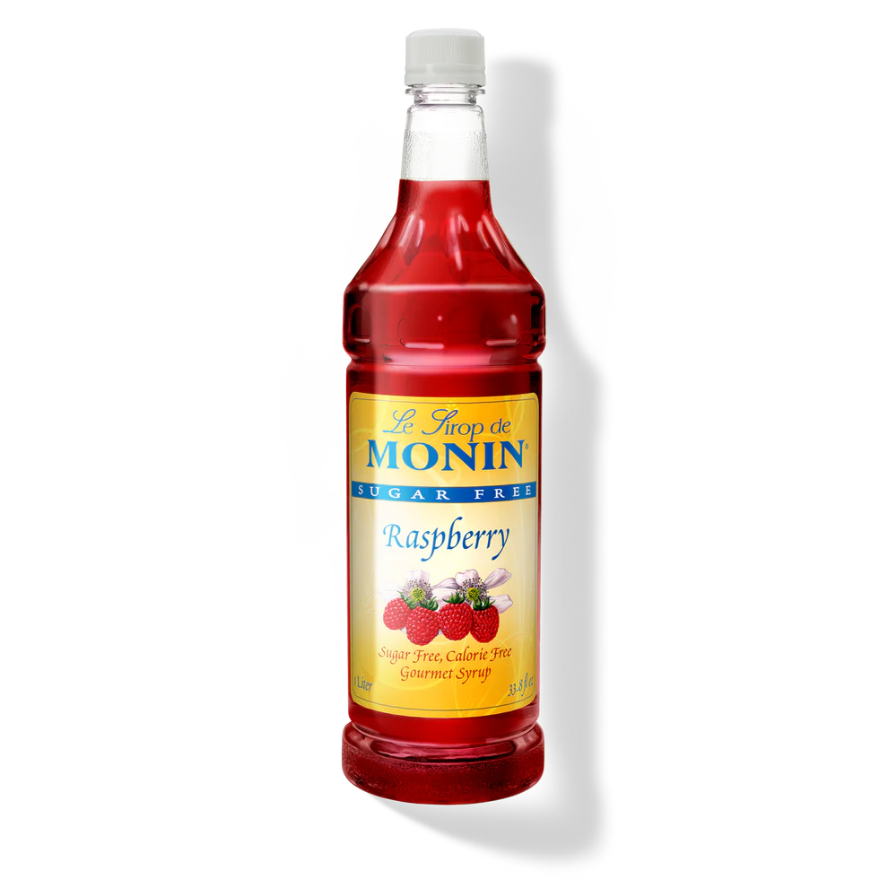 Jarabe Monin Frambuesa SIN Azucar 1 Lt (Raspberry Sugar Free)