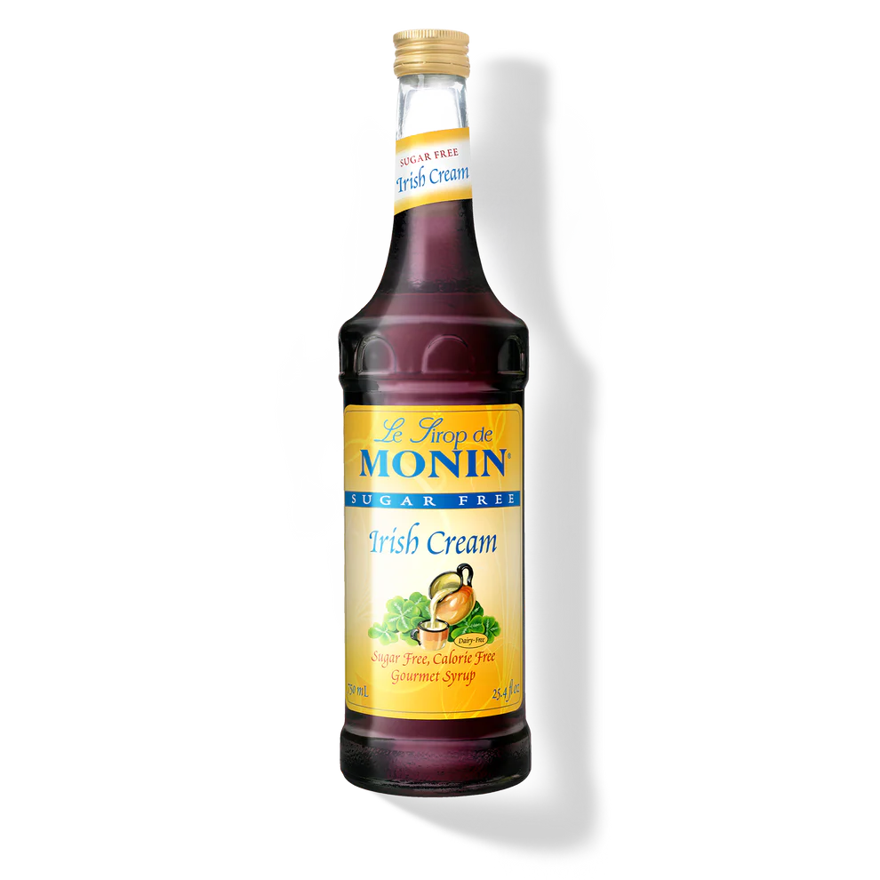 Jarabe Monin Crema Irlandesa SIN Azucar 750 ml (irish cream Sugar Free)
