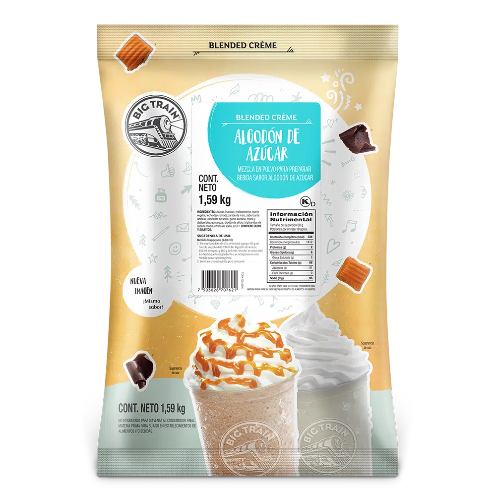 Big Train Algodon de Azucar 1.59 kg