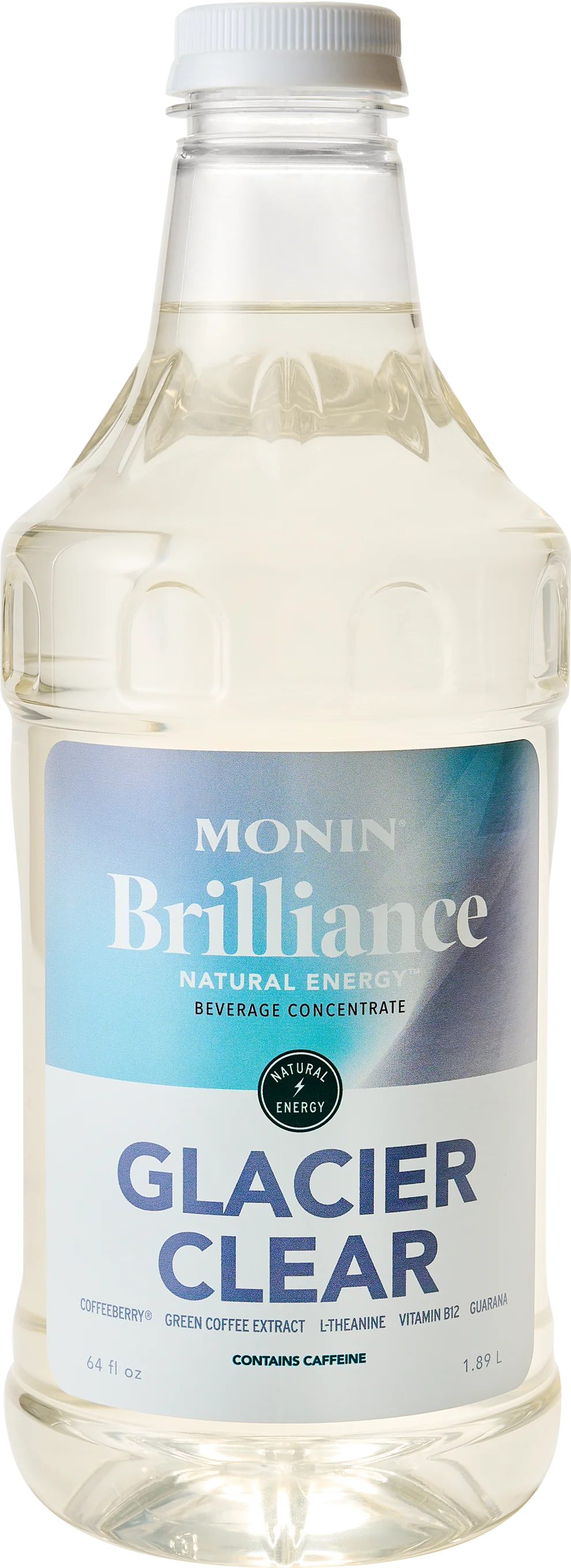 Monin Glaciar Claro Brilliance Natural Energy 1.89 L