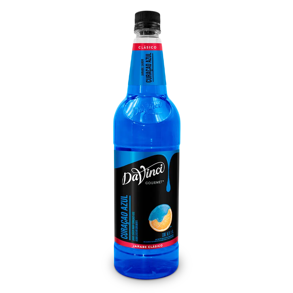 DaVinci Jarabe Curaçao Azul 1 L