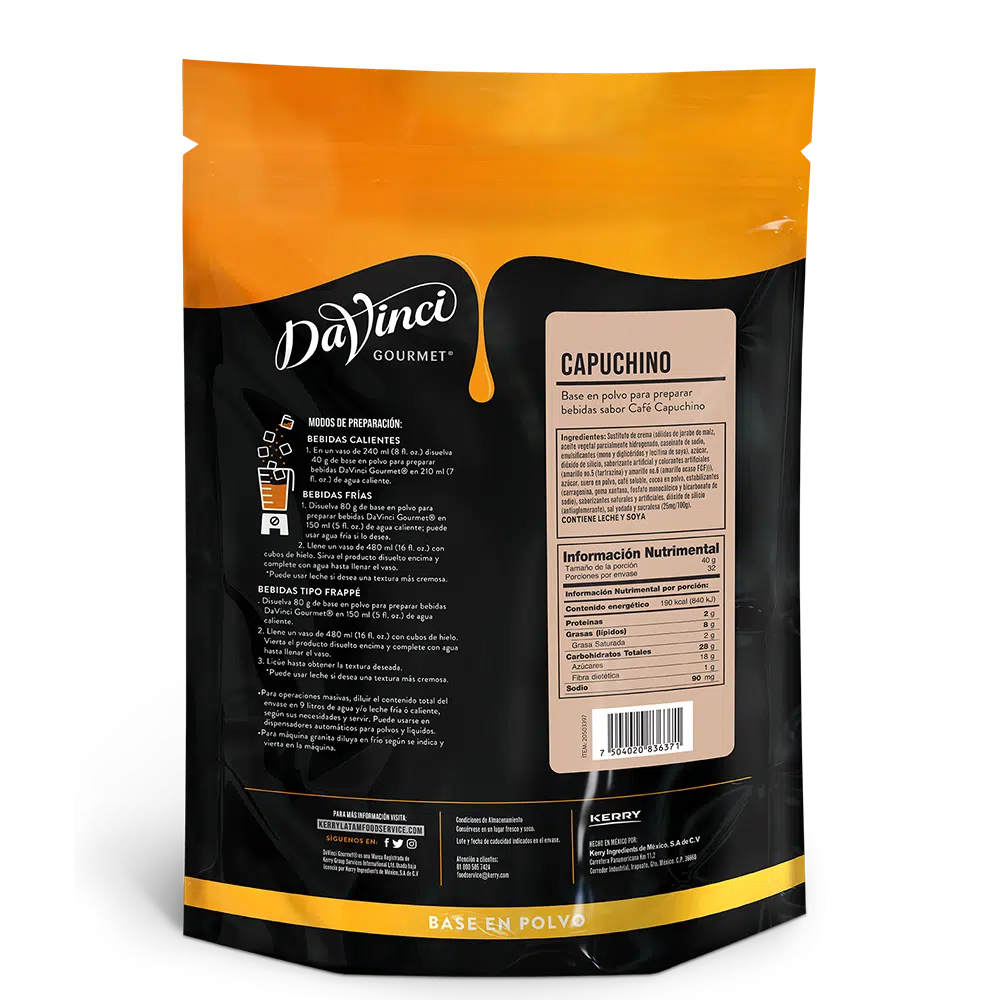 DaVinci Base Capuchino 1.3 kg Oscar´s