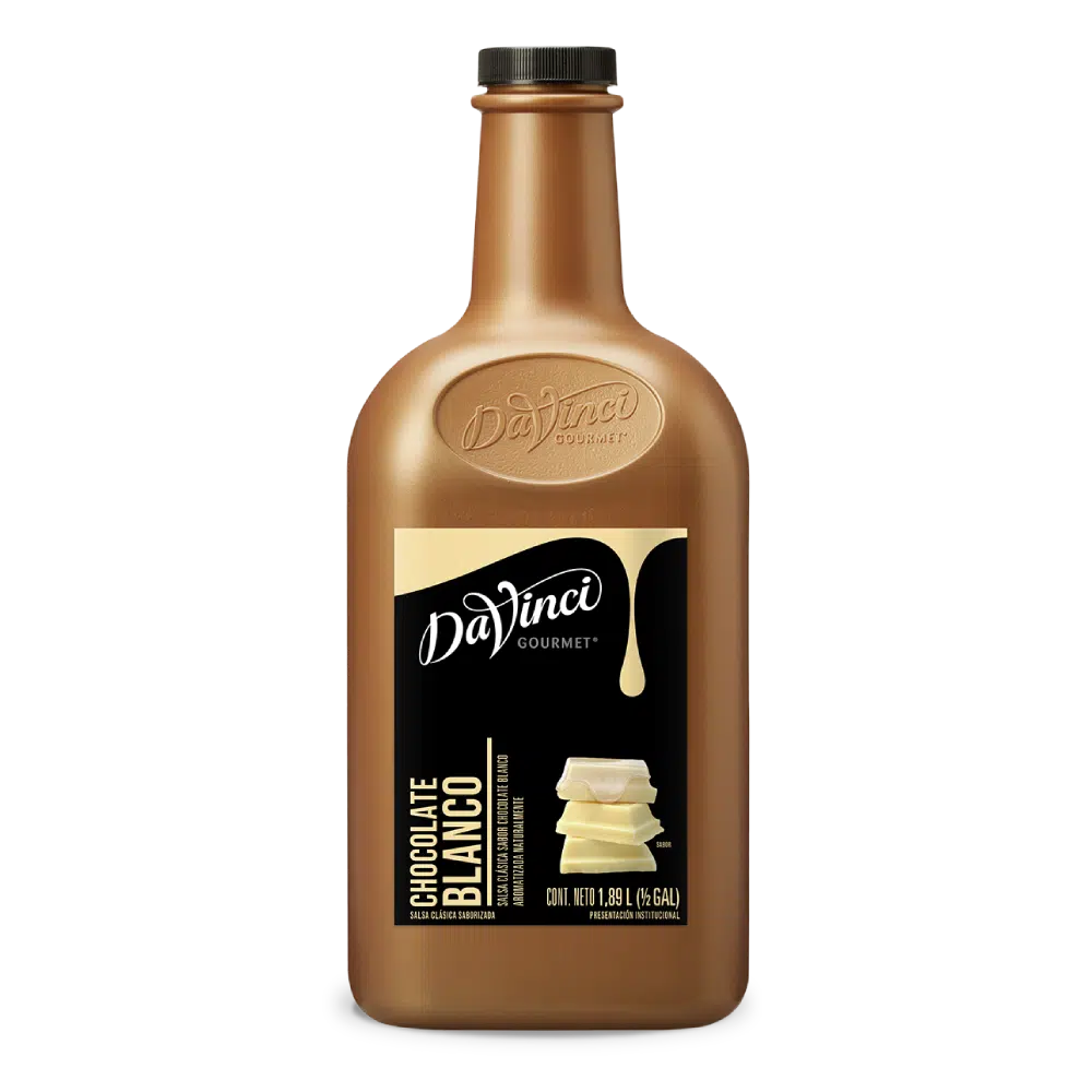 DaVinci Salsa Chocolate Blanco 1.89 L