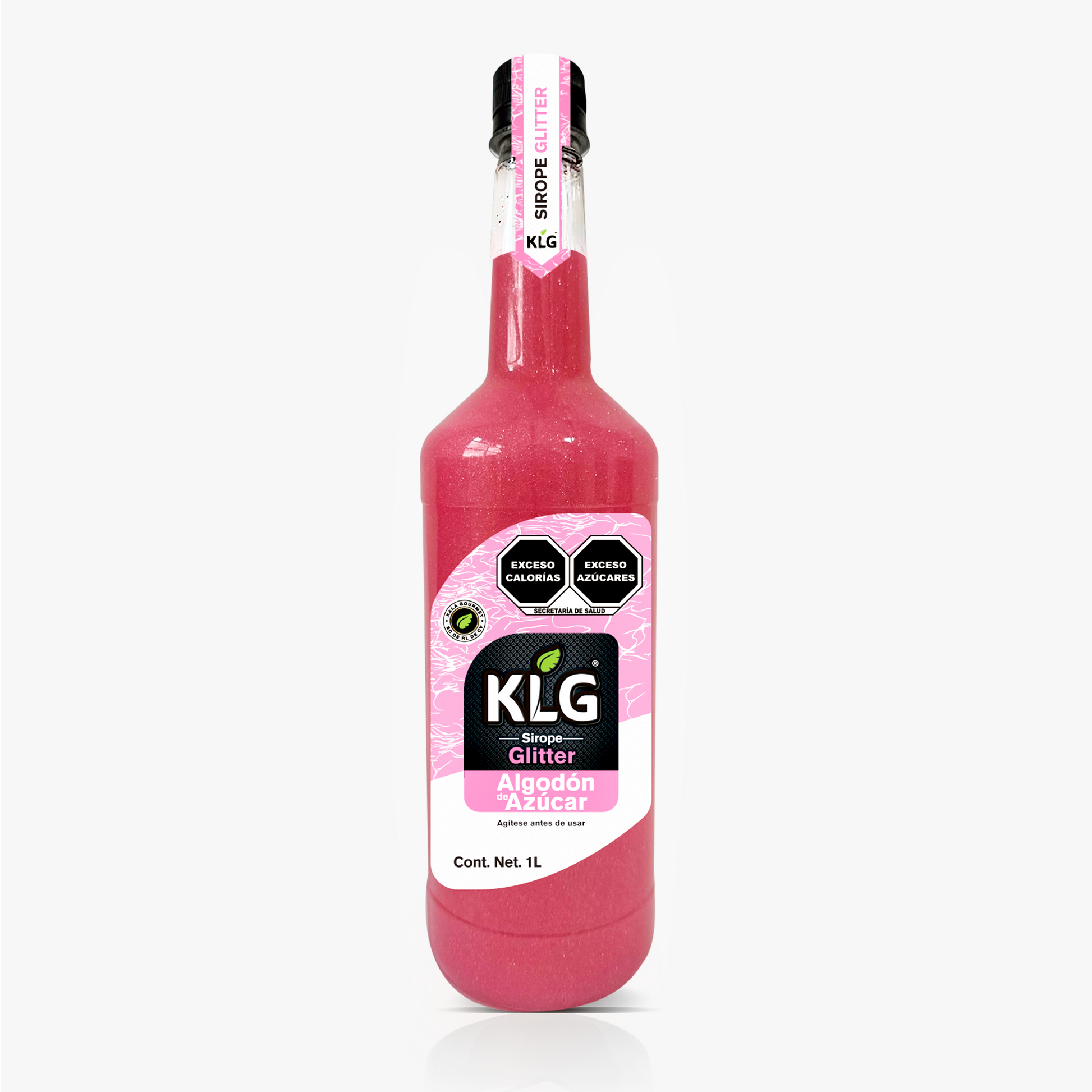 Jarabe Glitter Algodon de Azucar 1 L KLG Gourmet