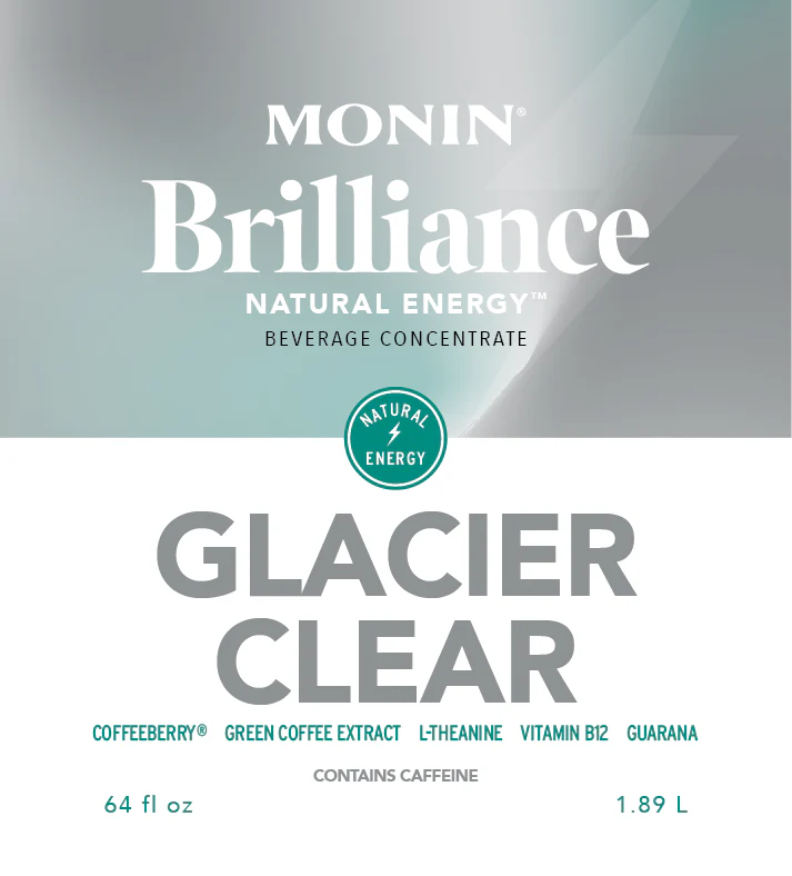 Monin Glaciar Claro Brilliance Natural Energy 1.89 L