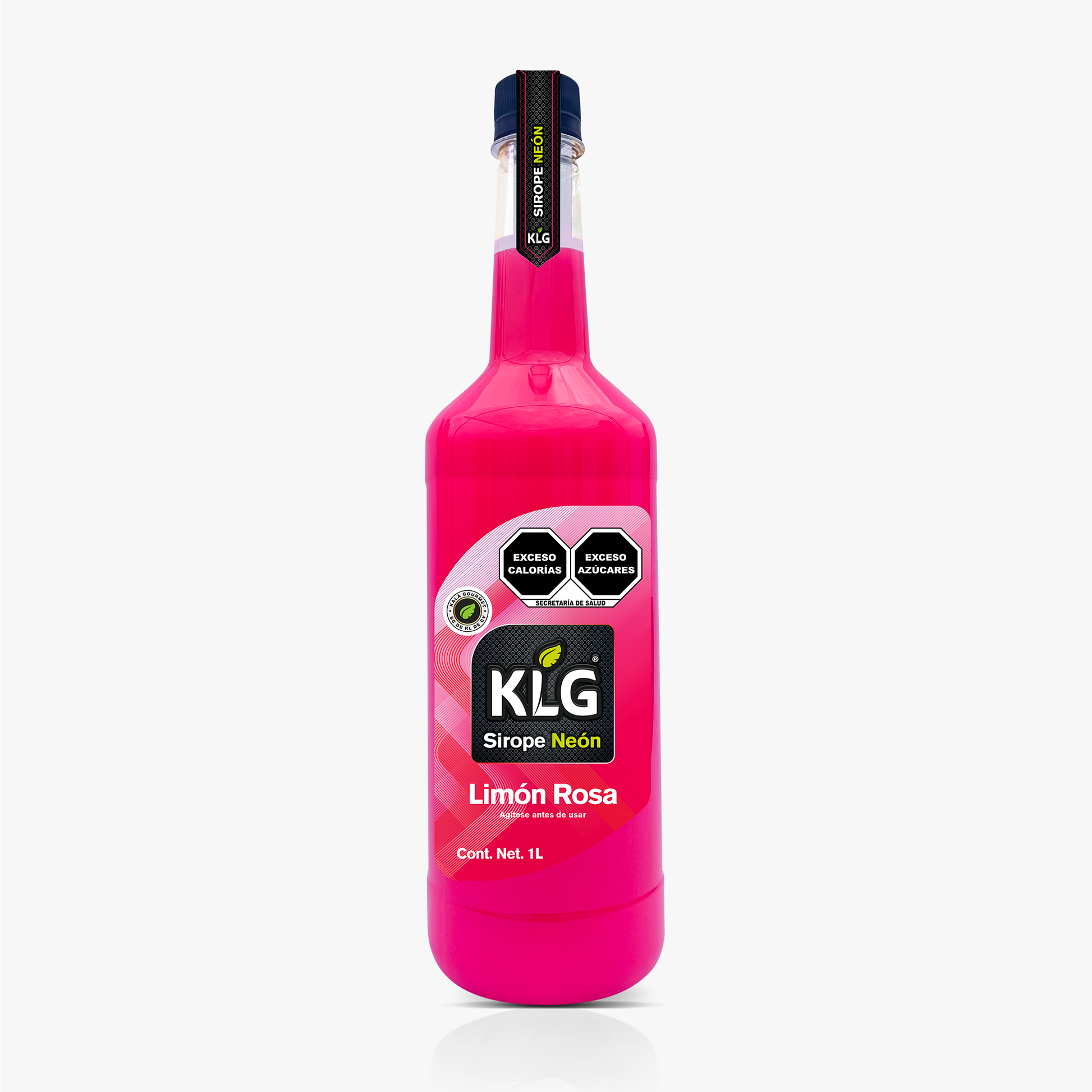Jarabe Neon Limon Rosa 1 L KLG