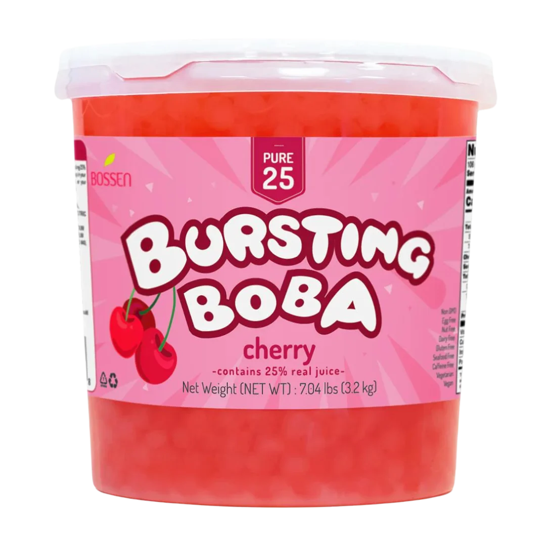 Perlas Explosivas Bursting Boba Cereza 3.2 kg (Cherry)