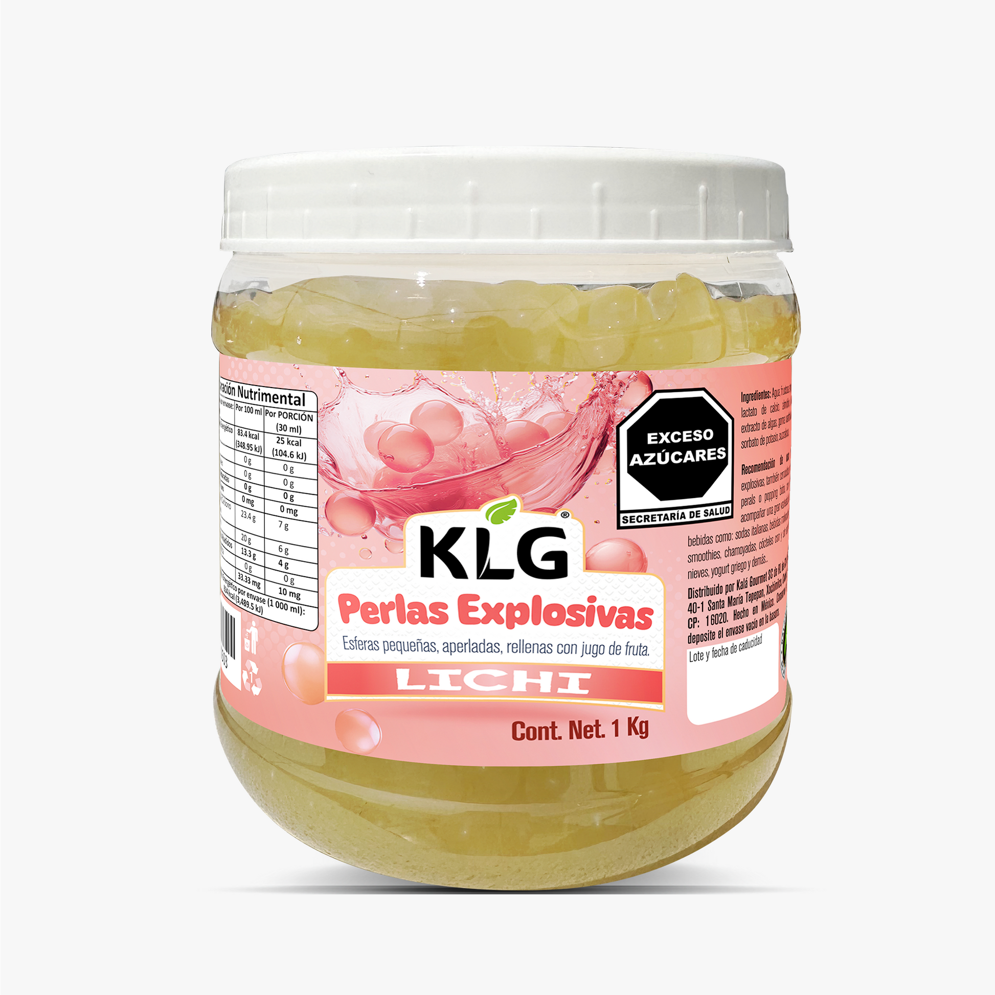 Perlas Explosivas Lichi 1 L KLG