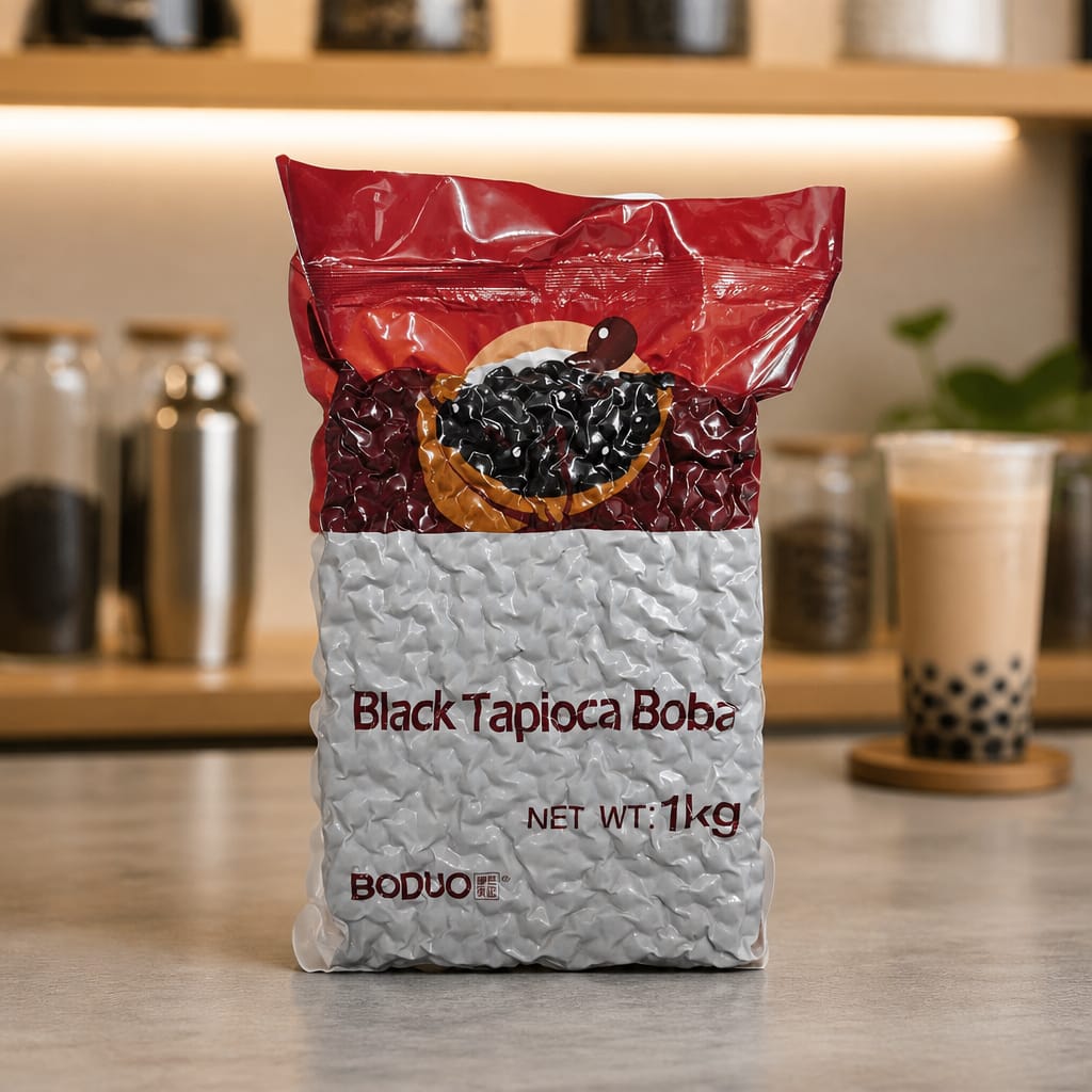 Black Tapioca Boba Boduo 1 kg