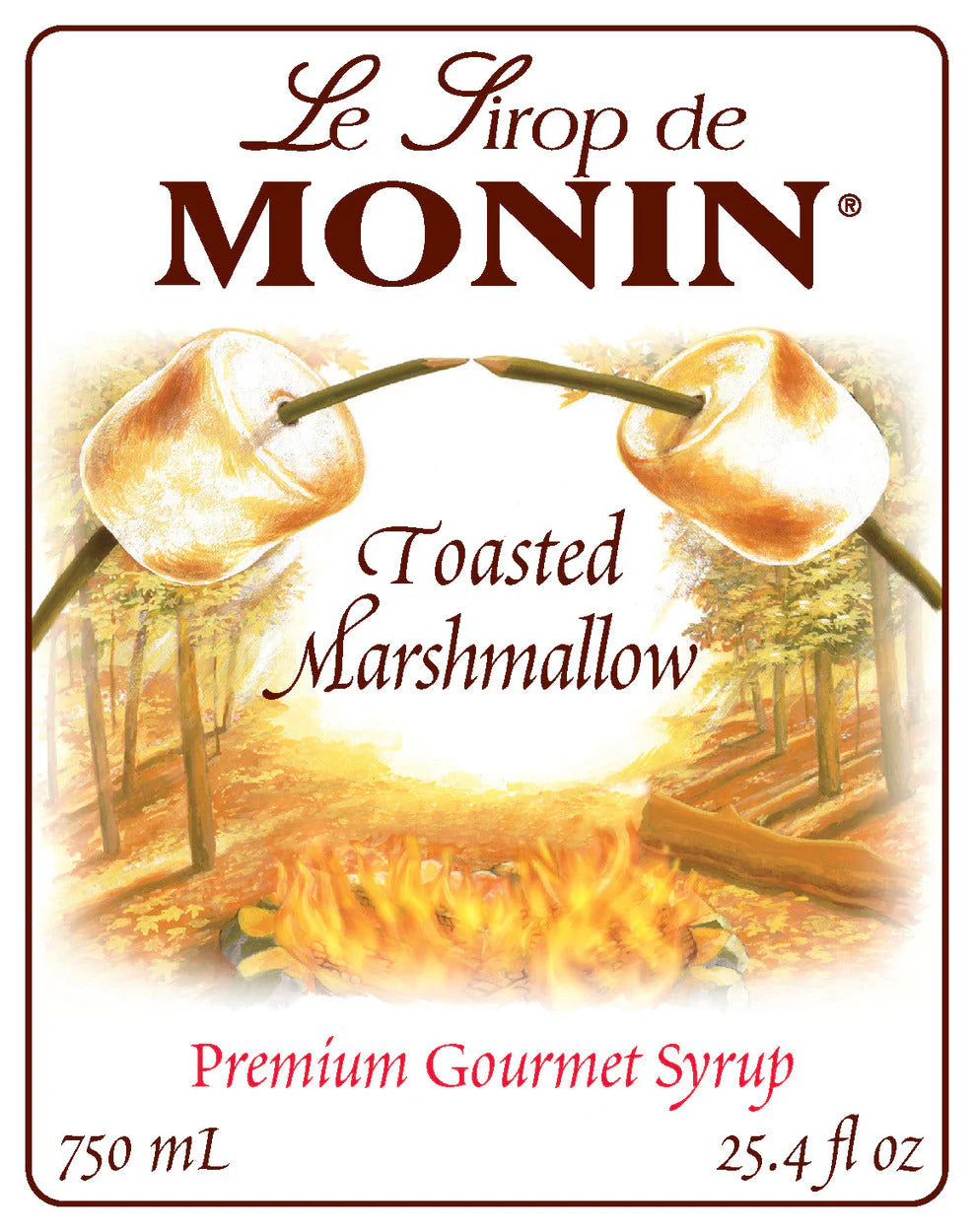 Jarabe Monin Malvavisco Tostado 750 ml
