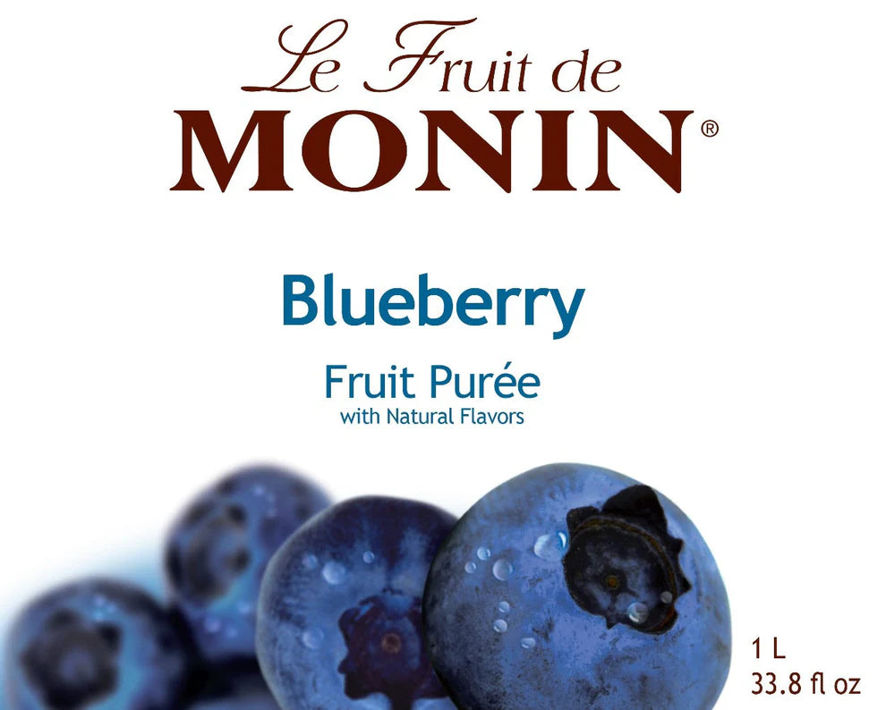 Pure Monin Blueberry 1 L (Mora Azul)
