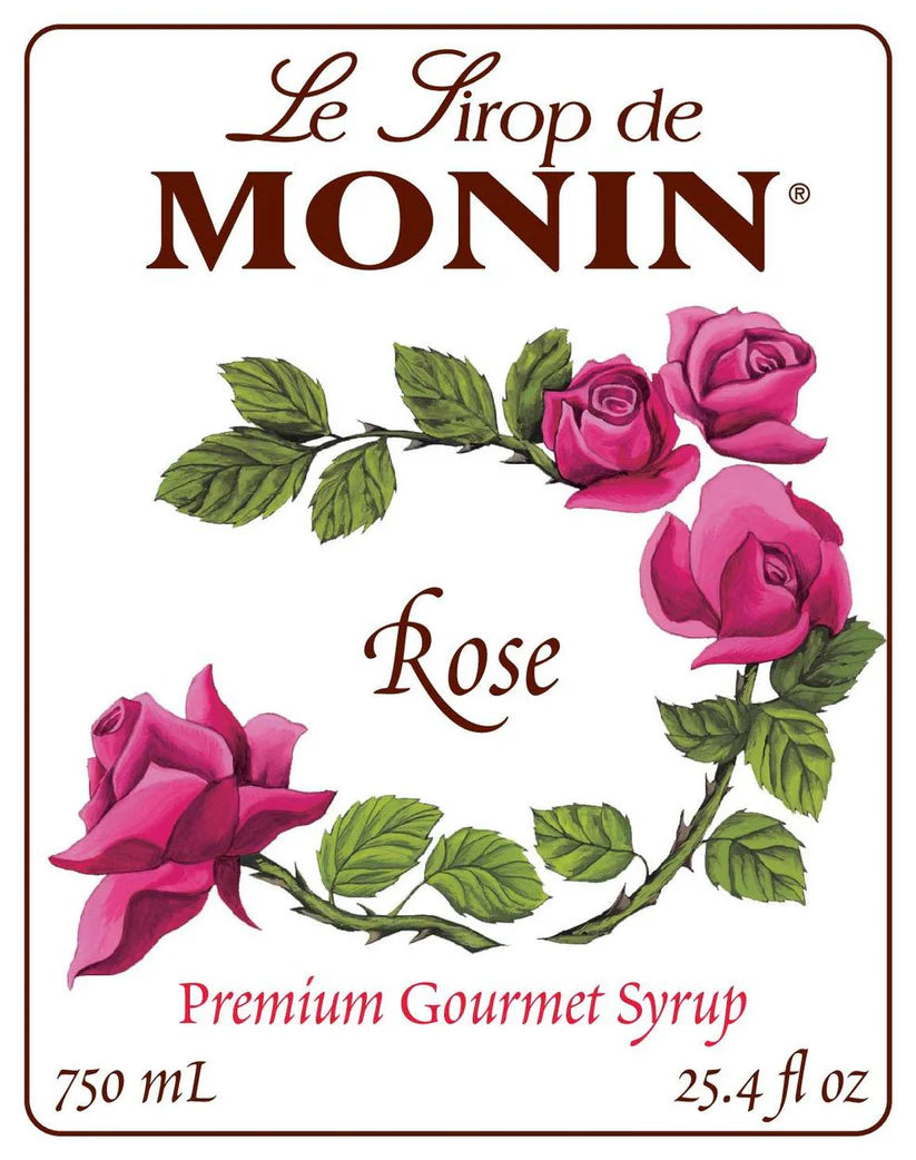 Jarabe Monin Sabor Rosas 750 ml