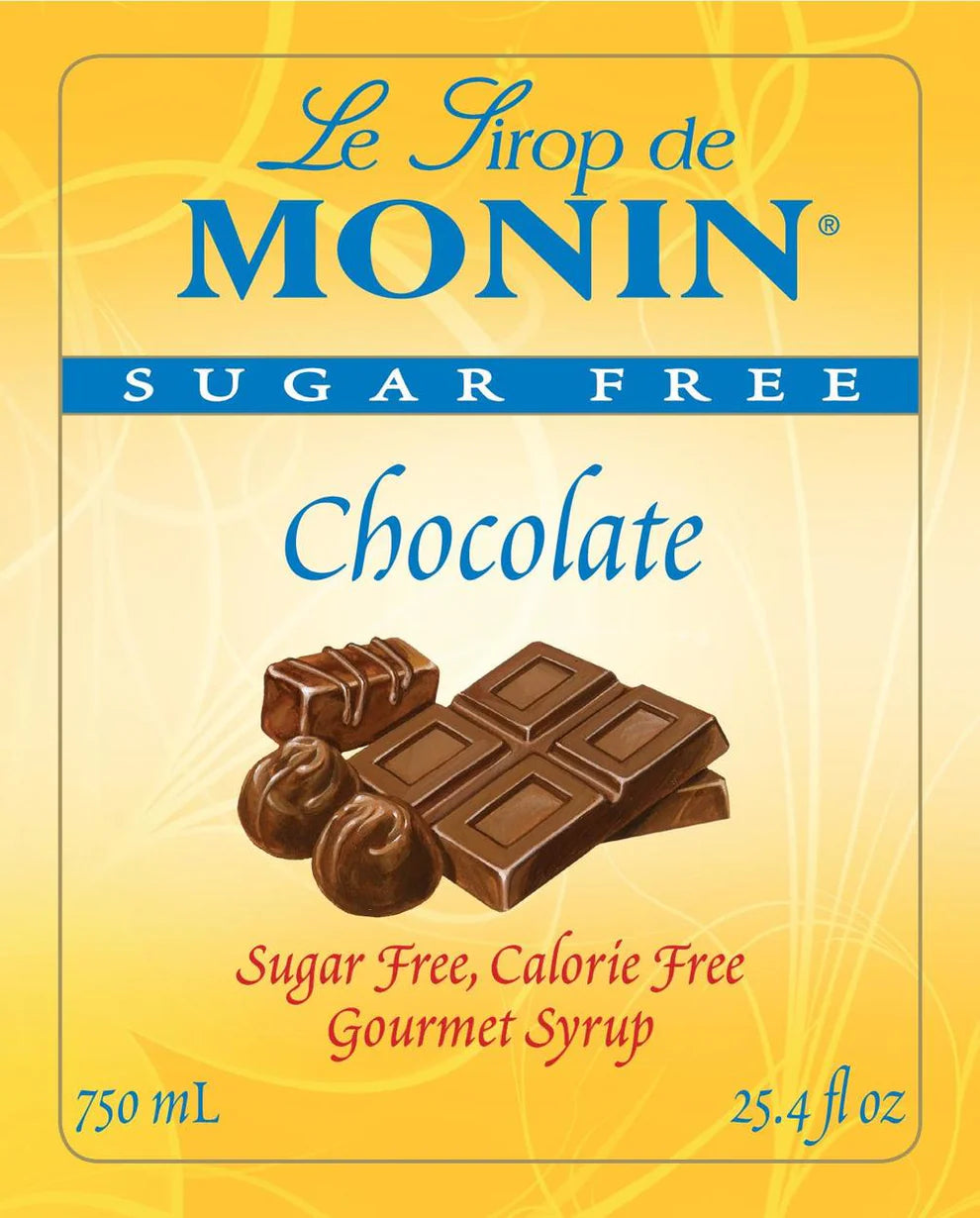 Jarabe Monin Chocolate SIN AZUCAR 750 ml